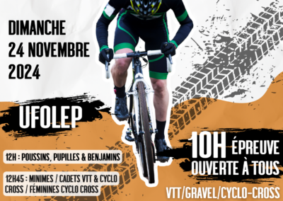 Course de Cyclo-Cross au B’twin Village le dimanche 24 novembre 2024